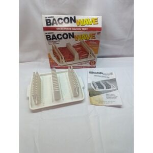 Bacon Wave Microwave Bacon Tray As Seen on TV by Emson